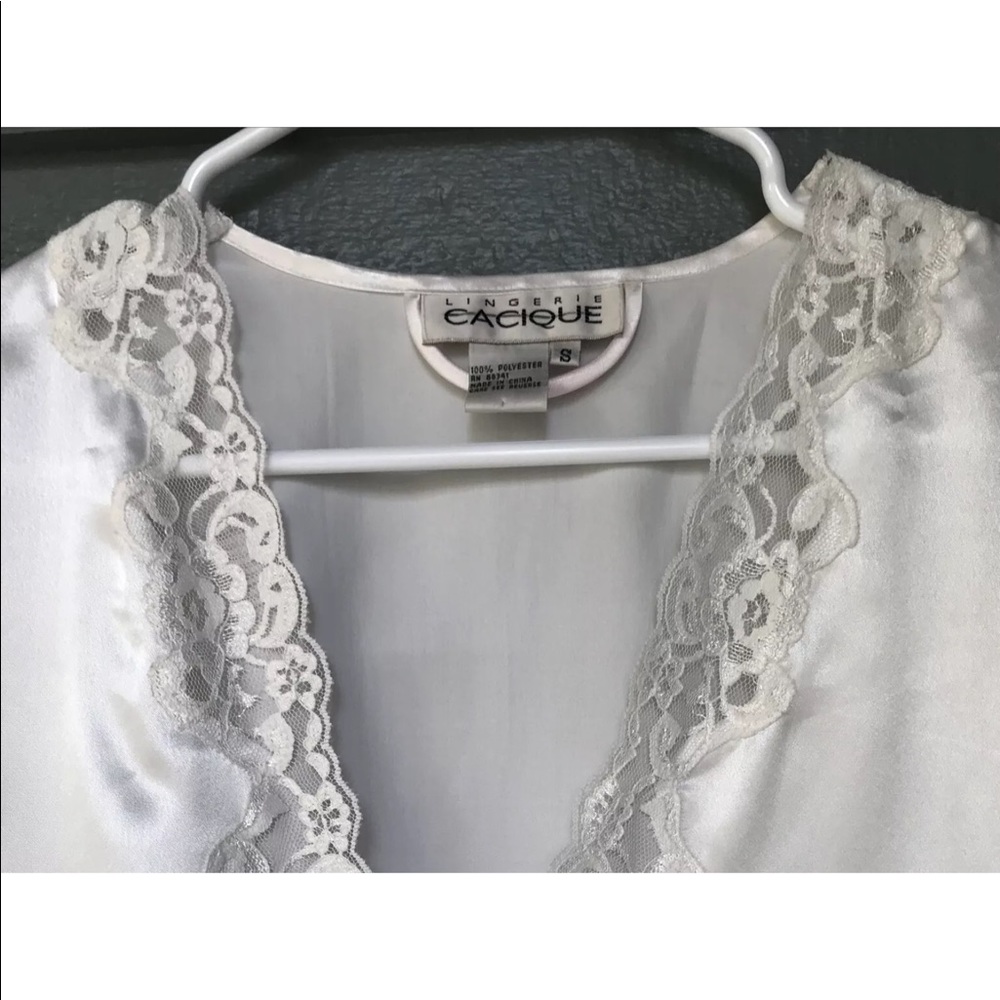 Vintage cacique silky bathrobe Small - Picture 6 of 7